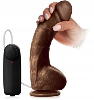 Wibrator Z Ruchem Rotacyjnym - Duże I Grube Dildo