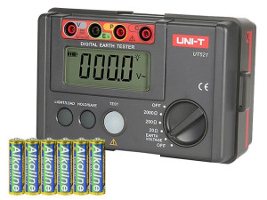 50-201  Miernik ut521 uni-t rezystancji uziemie.