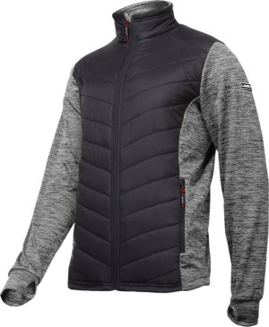 Bluza ocieplana szaro-czarna, "m", ce, lahti
