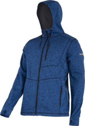 Bluza z kapturem i suwakiem niebieska, "2xl",ce,lahti