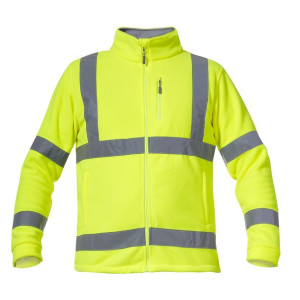 Bluza polar. ostrzegawcza żółta, "m", ce, lahti
