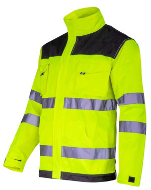 Bluza ostrzeg. czarno-żółta, "l", ce, lahti