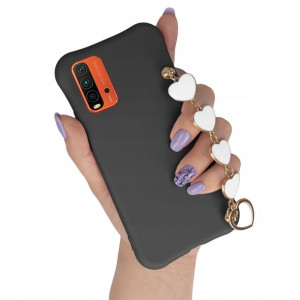 Etui Mat do XIAOMI REDMI 9 POWER Biały Łańcuszek