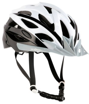 Kask rowerowy na rolki/deskorolkę Nils Extreme MTW210 biało-czarny rozmiar