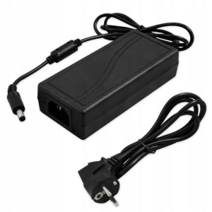 Zasilacz LED desktop 2A 48W 24V taśm LED + kabel