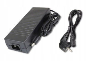 Zasilacz LED desktop 10A 120W 12V taśm LED + kabel
