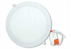 Panel LED Podtynkowy Lampa Plafon Oprawa 24W biały