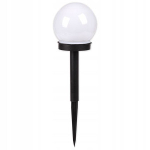 Lampa solarna LED WBIJANA czujnik zmierzchu grot