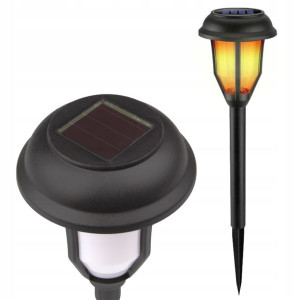 Lampa solarna LED POCHODNIA efekt OGIEŃ PŁOMIEŃ