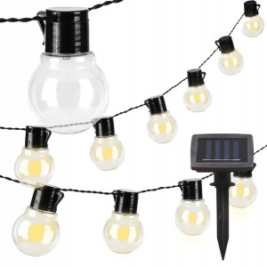 Girlanda Solarna Ogrodowa Kulki 20 Led