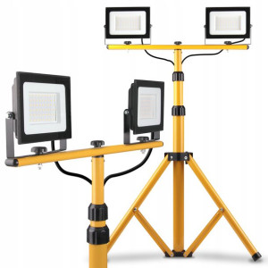 HALOGEN LED 2x 30W STATYW roboczy do naświetlacz