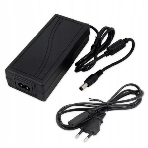 Zasilacz LED deskop 5A 60W 12V taśm LED + kabel