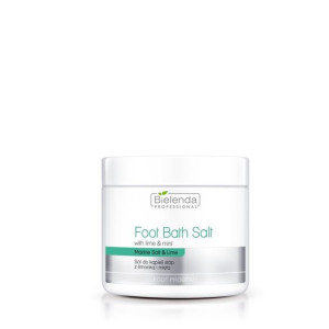 Foot Bath Salt With Lime & Mint sól do kąpieli stóp z limonką i miętą 600g