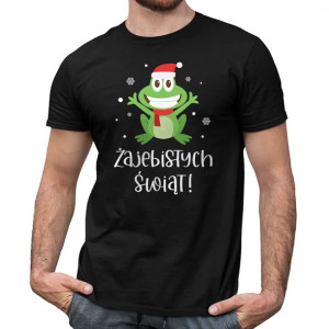 Świąteczny piernik świąteczna koszulka na prezent zabawny nadruk święta
