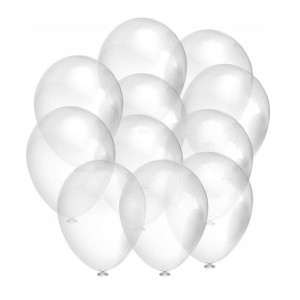 Balony Przeźroczyste 10" Transparentne 100szt