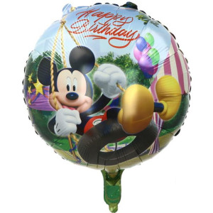 Balon 18"myszka Miki Happy Birthday