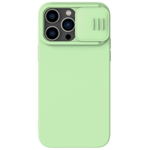 Etui Nillkin CamShield Silky Silicone MagSafe Apple iPhone 14 Pro Max zielo