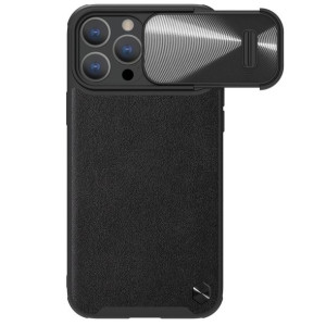 Etui Nillkin CamShield Leather S Apple iPhone 14 Pro Max czarny