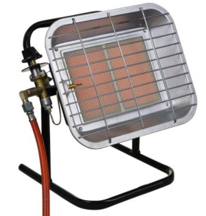 Promiennik gazowy przenośny 4,6 KW + wąż + reduktor