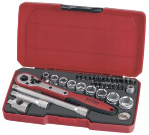 Zestaw kluczy nasadowych 3/8 Teng Tools T3834