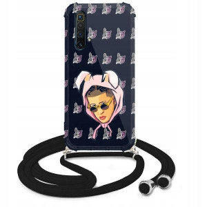 Etui Crossbody Do REALME X50 5G Sznurek Wzory