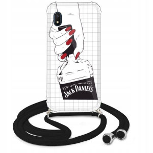 Etui Crossbody Do SAMSUNG A10e Sznurek Wzory