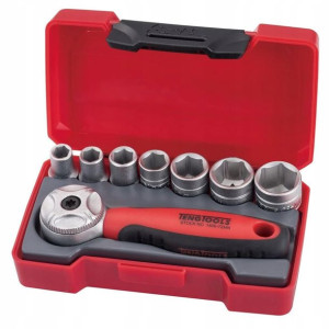 Nasadki z chwytem kwadratowym 1/4 Teng Tools T1408