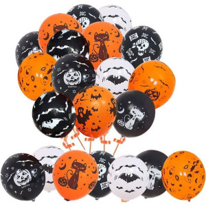 Balony Lateksowe Na Halloween Mix 6szt