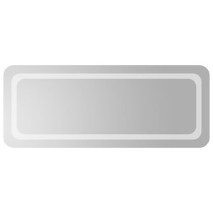 Lustro łazienkowe z LED, 100x40 cm