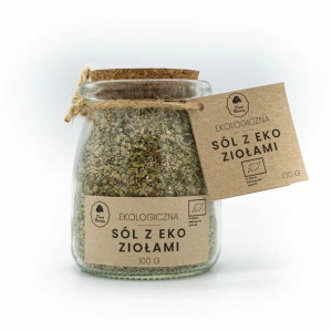 Sól z eko ziołami w słoiczku (100 g) Dary Natury