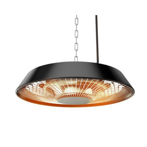 Promiennik sufitowy 1500W, aluminiowy, bez pilota, włącznik, element grzejn