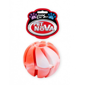 PET NOVA Piłka Na Przysmaki Multikolor 6cm Dla Psa