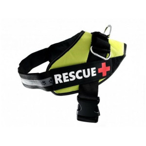 PET NOVA Szelki rescue zielone L