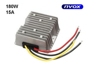 Przetwornica reduktor napięcia z 24V na 12V o mocy 180W... (NVOX MANOSTAT 1