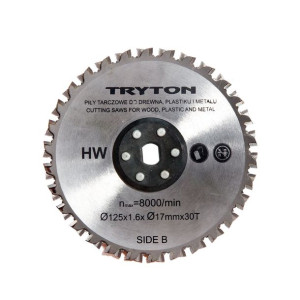 Tarcze tnące tct 125mm do pilarki dwutarczowej tpd860k