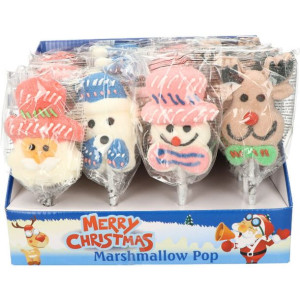 Lizak Piankowy Świąteczny Merry Christmas 24szt(35g)