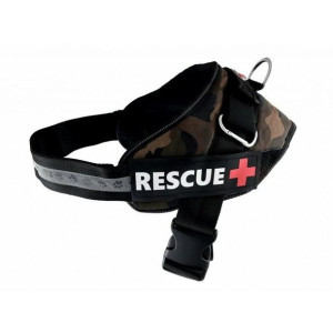 PET NOVA Szelki rescue moro M