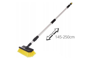 Szczotka do mycia teleskopowa 145-250cm, przepływowa
