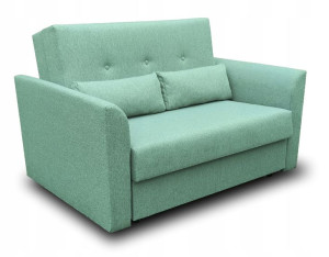 MINI II sofa seledyn fotel rozkładany pojemnik
