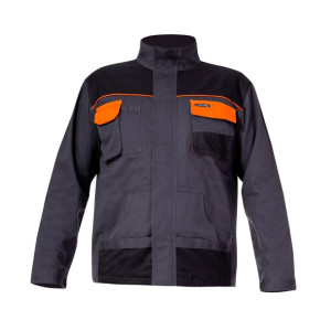 Bluza grafit.-pomar., 190g/m2, "2l (54)", ce, lahti