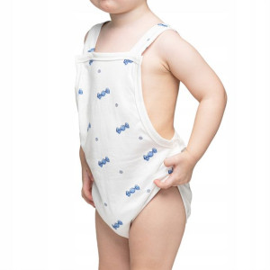 Body ogrodniczki kindaj Blue Candy - 9-12 m