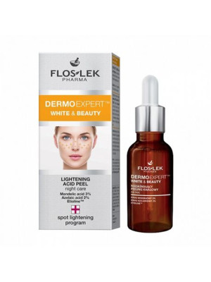 Dermo Expert White & Beauty rozjaśniający peeling kwasowy na noc 30ml