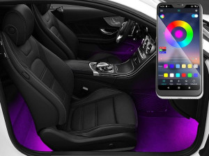 Oświetlenie samochodowe TRACER RGB LED