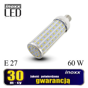 Żarówka e27 led corn 60w metalowa 4000k neutralna