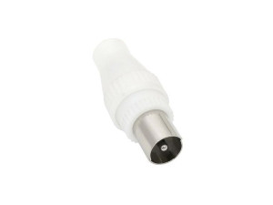 3371                 Wtyk antenowy prosty grecki