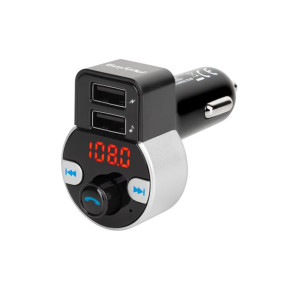 Transmiter samochodowy z funkcją  bluetooth (2 gniazda USB)