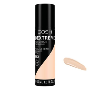 Dextreme Full Coverage Foundation podkład o pełnym kryciu 002 Ivory 30ml