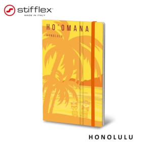 Notatnik STIFFLEX, 13x21cm, 192 strony, Honolulu