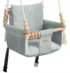 Kidaboo Velvet Mięta Huśtawka dla Dziecka do domu do ogrodu domowa CE PAS