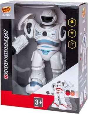 Smily robot chodzący niebieski 39079